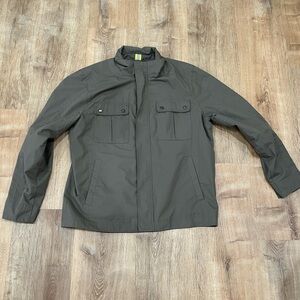 Andrew Marc | Olive Rain Jacket